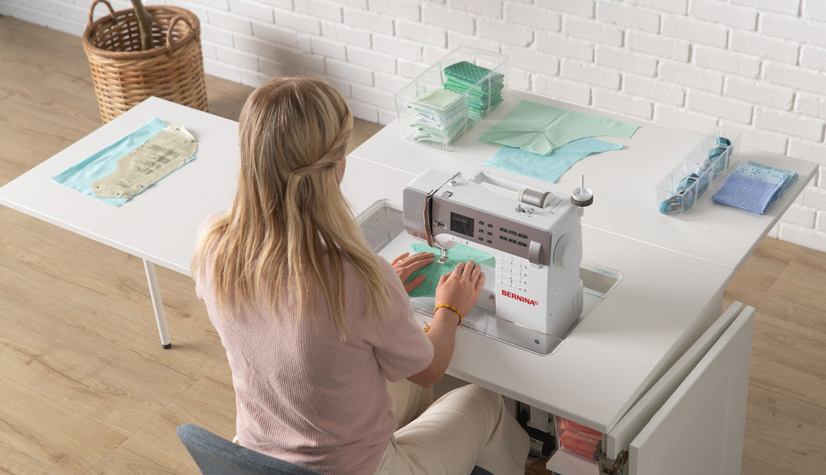 Sew Station Sewing Table with DreamBox Tour by See Kate Sew- Create Room 